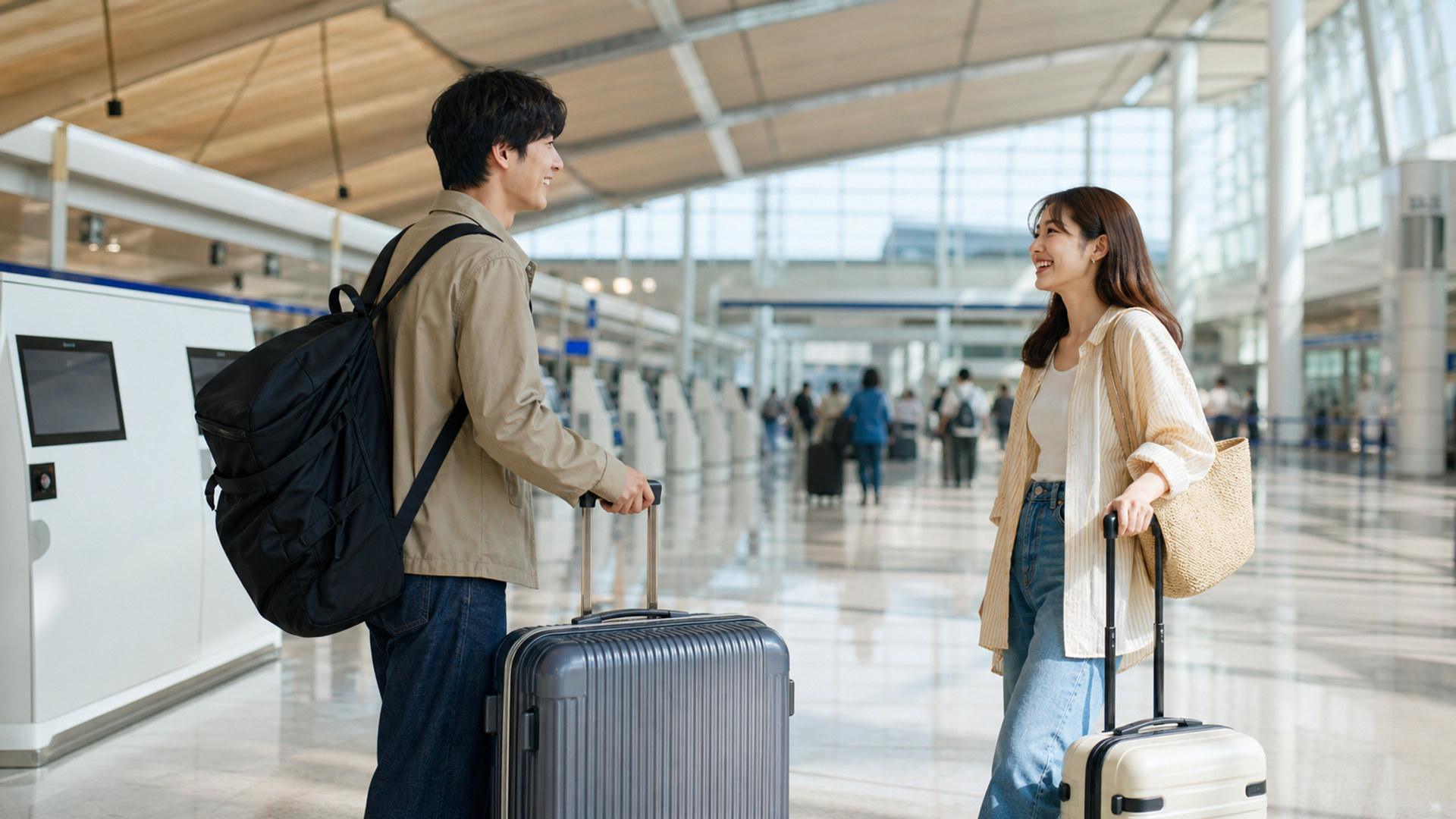 空港の出発 airport-departure-04