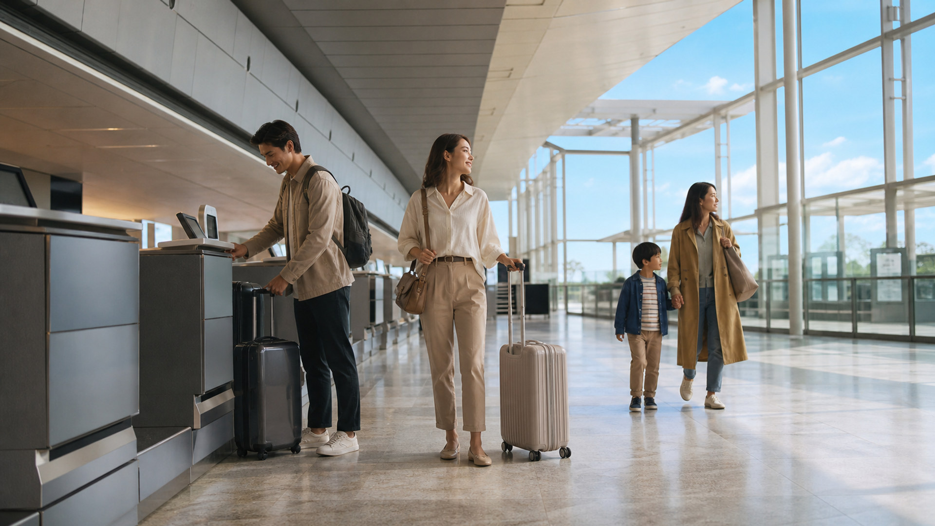 空港の出発 airport-departure-05
