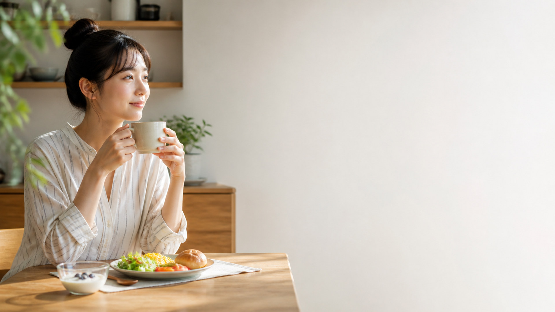 朝食の時間 breakfast-routine-people-02