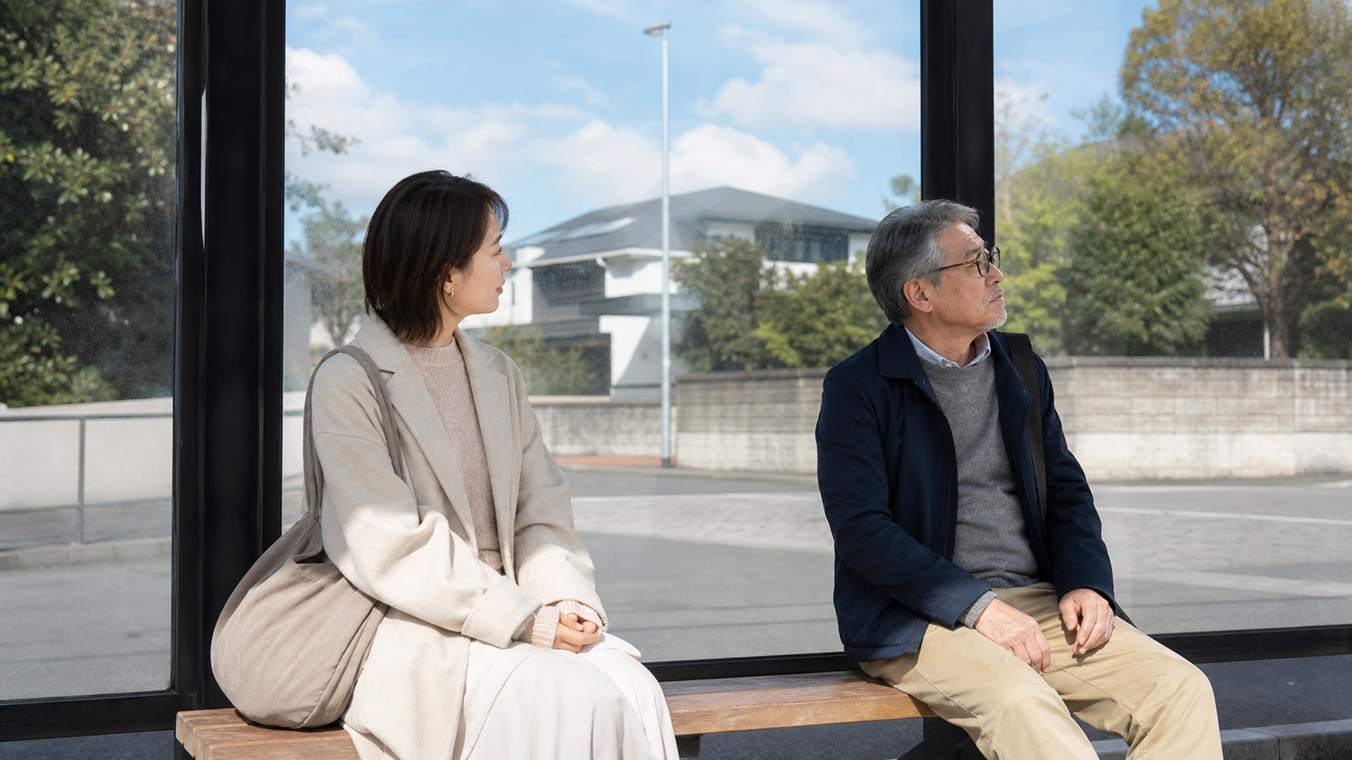 バス停の人々 bus-stop-people-04