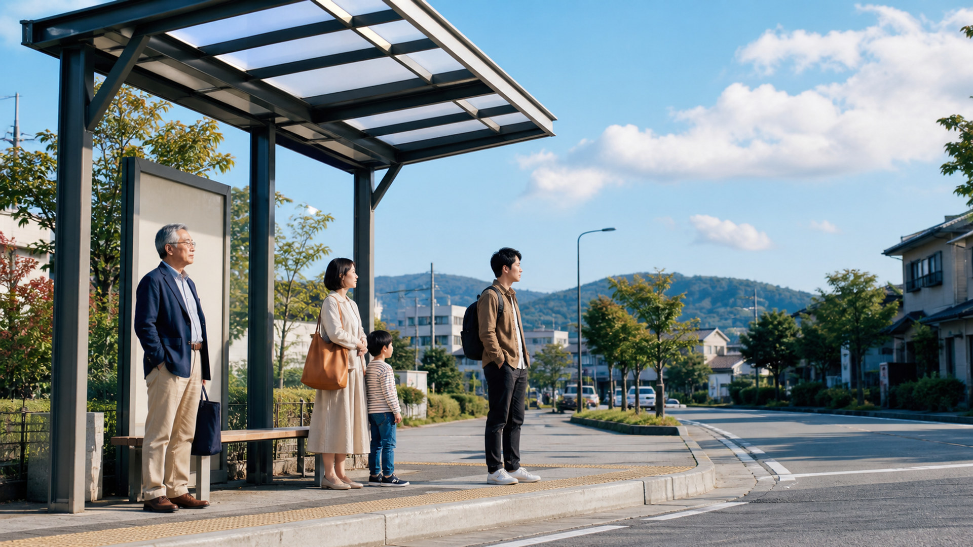 バス停の人々 bus-stop-people-05