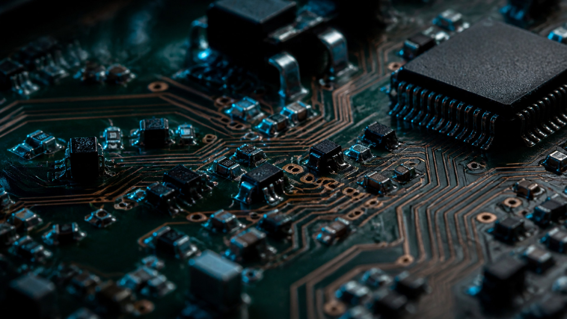 回路基板の接写 circuit-closeup-01