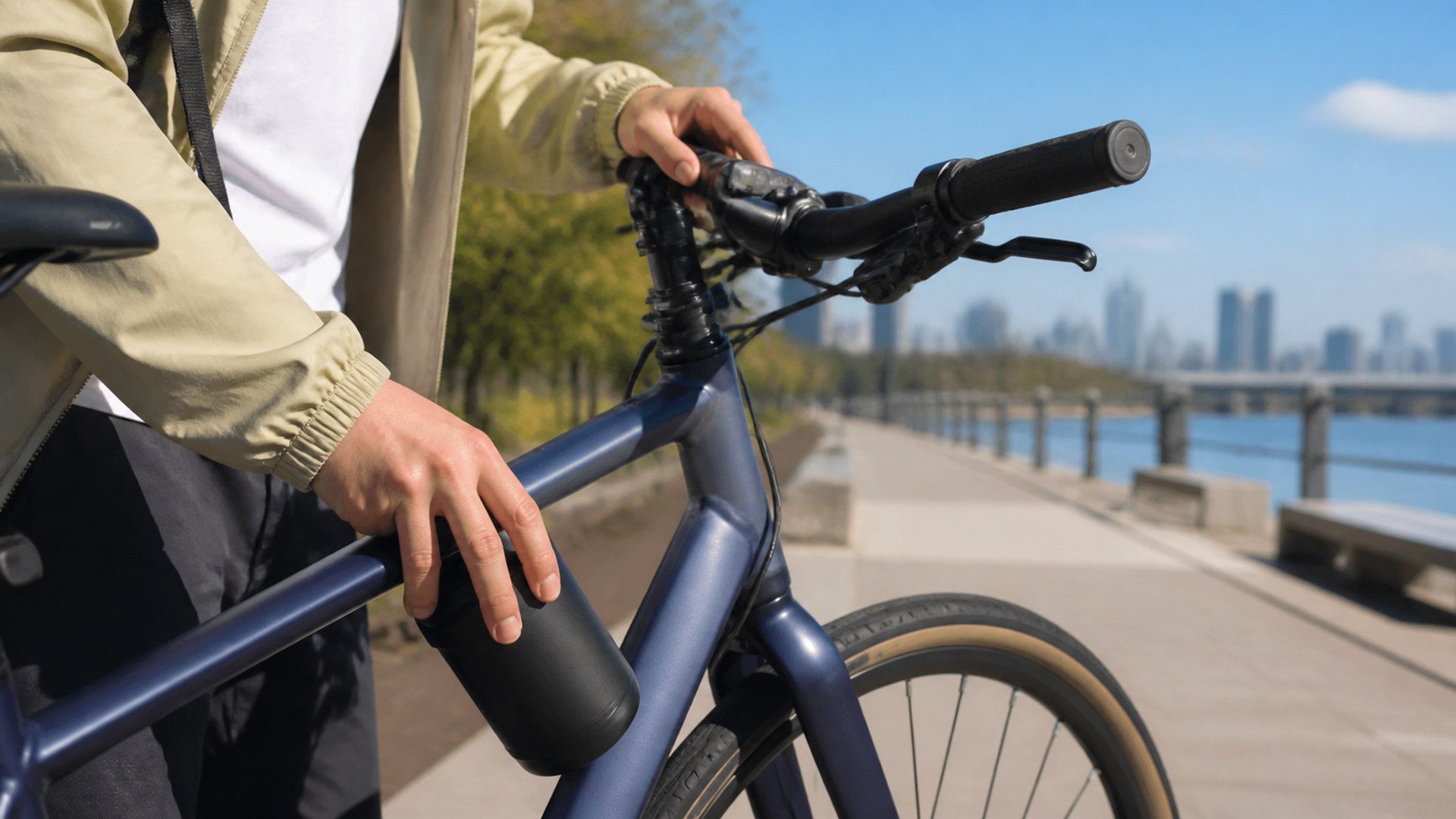 街の自転車移動 cycling-city-06
