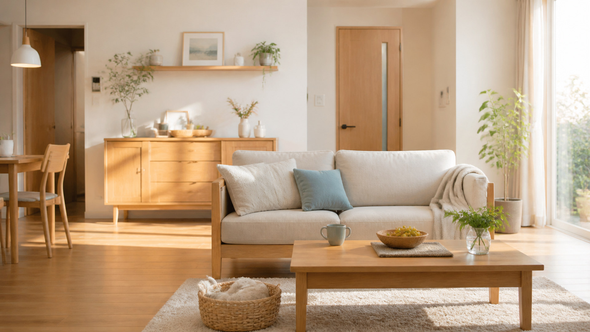 家族のリビング family-living-room-01