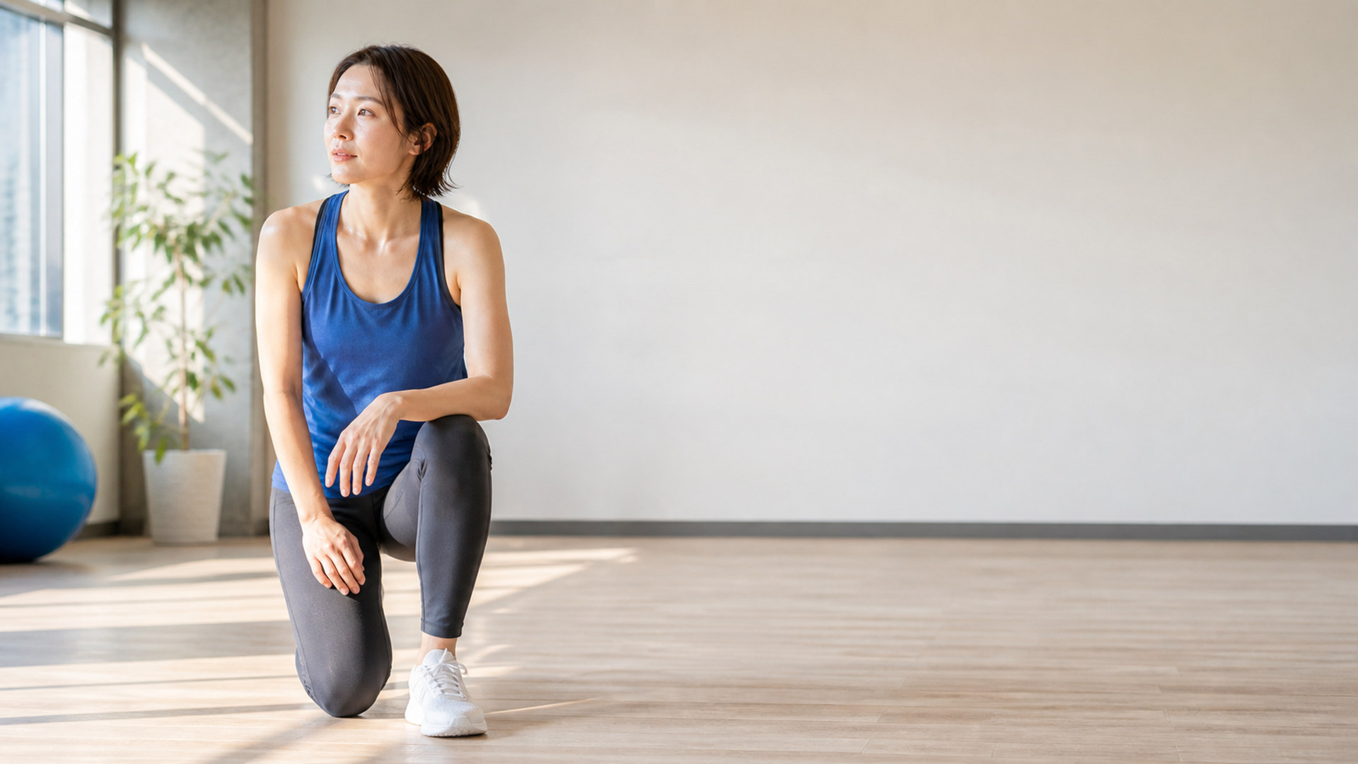 ジムで運動する人々 fitness-gym-people-02