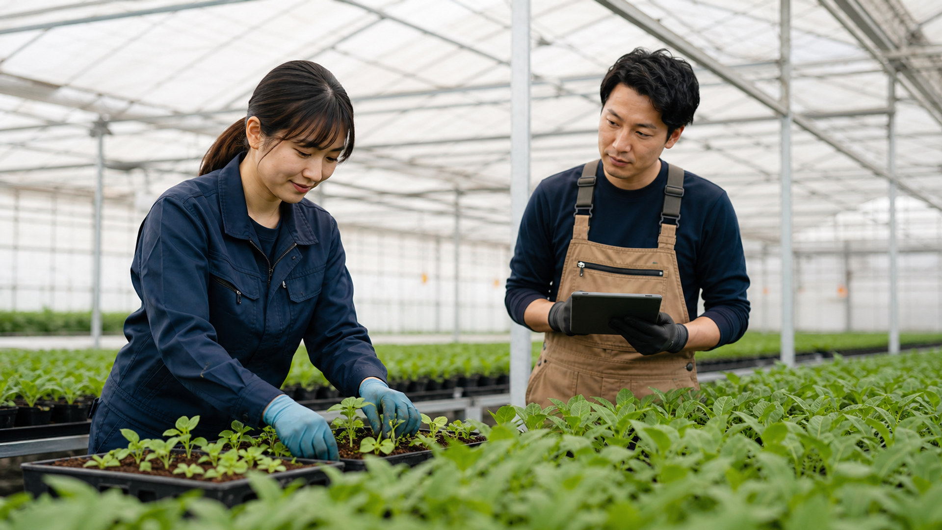 温室の仕事 greenhouse-work-04
