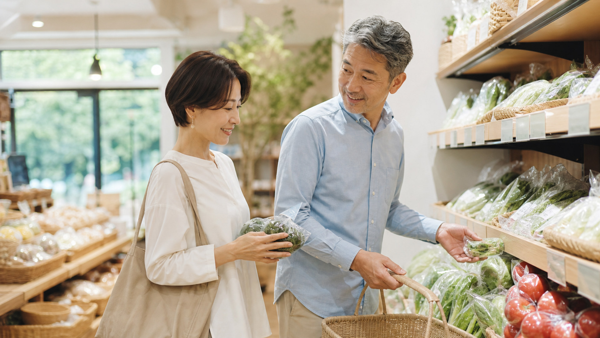 家族の買い物 grocery-shopping-family-04