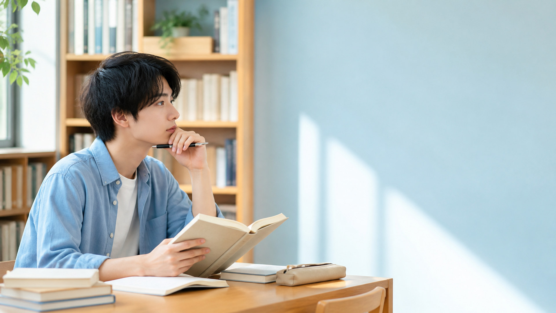 図書館で学ぶ人々 library-study-people-02