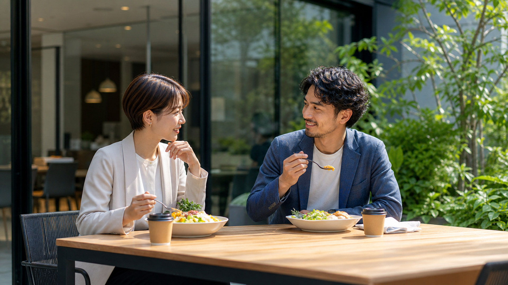 職場の昼休み lunch-break-office-04