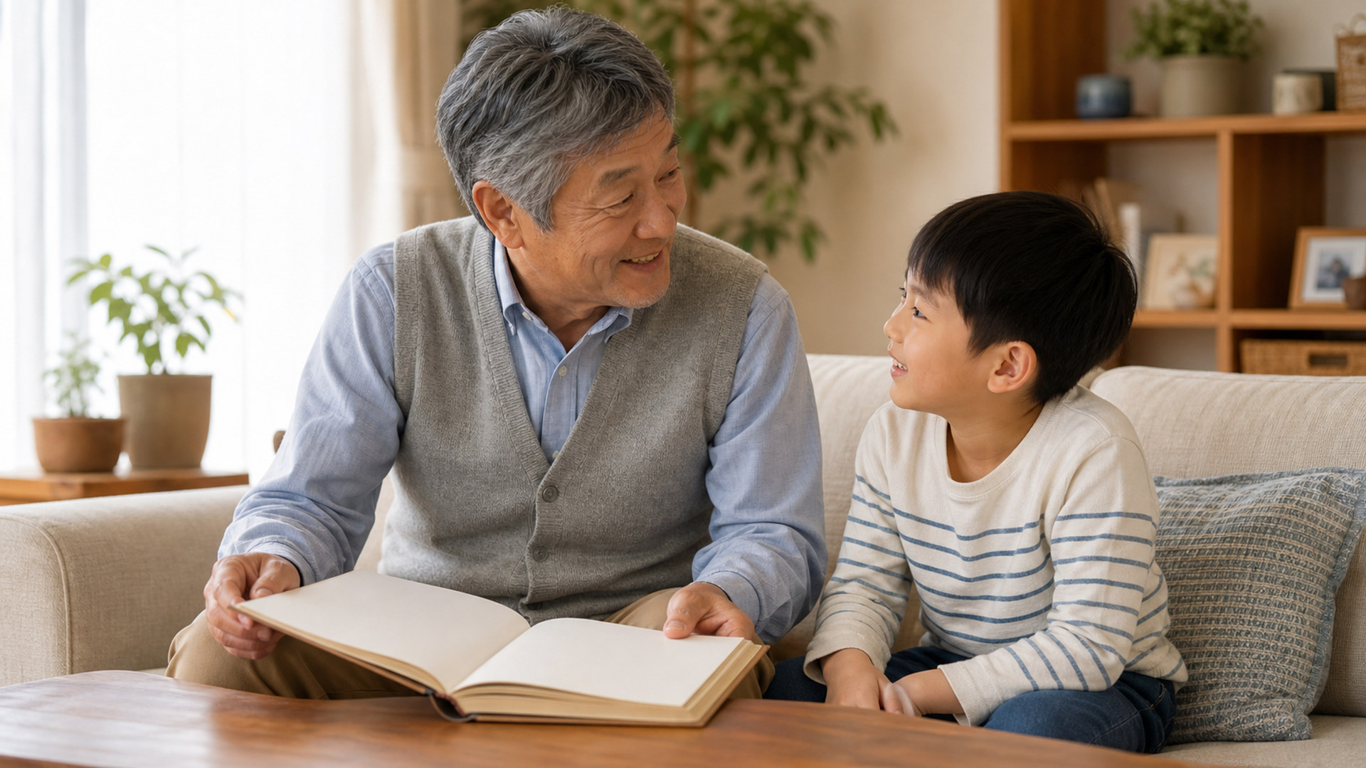 多世代の家族 multigenerational-family-04