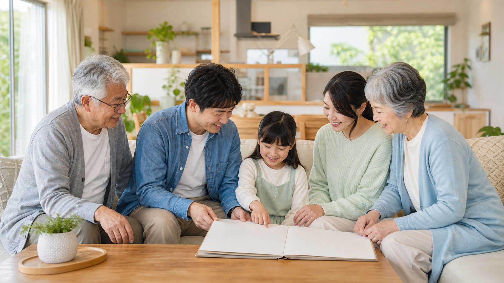 多世代の家族 multigenerational-family-05