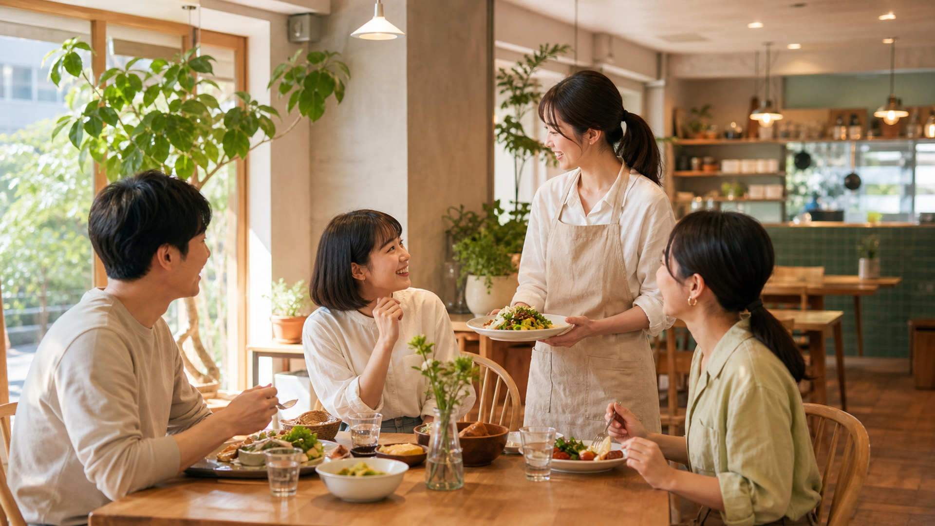 レストランの食事 restaurant-dining-05