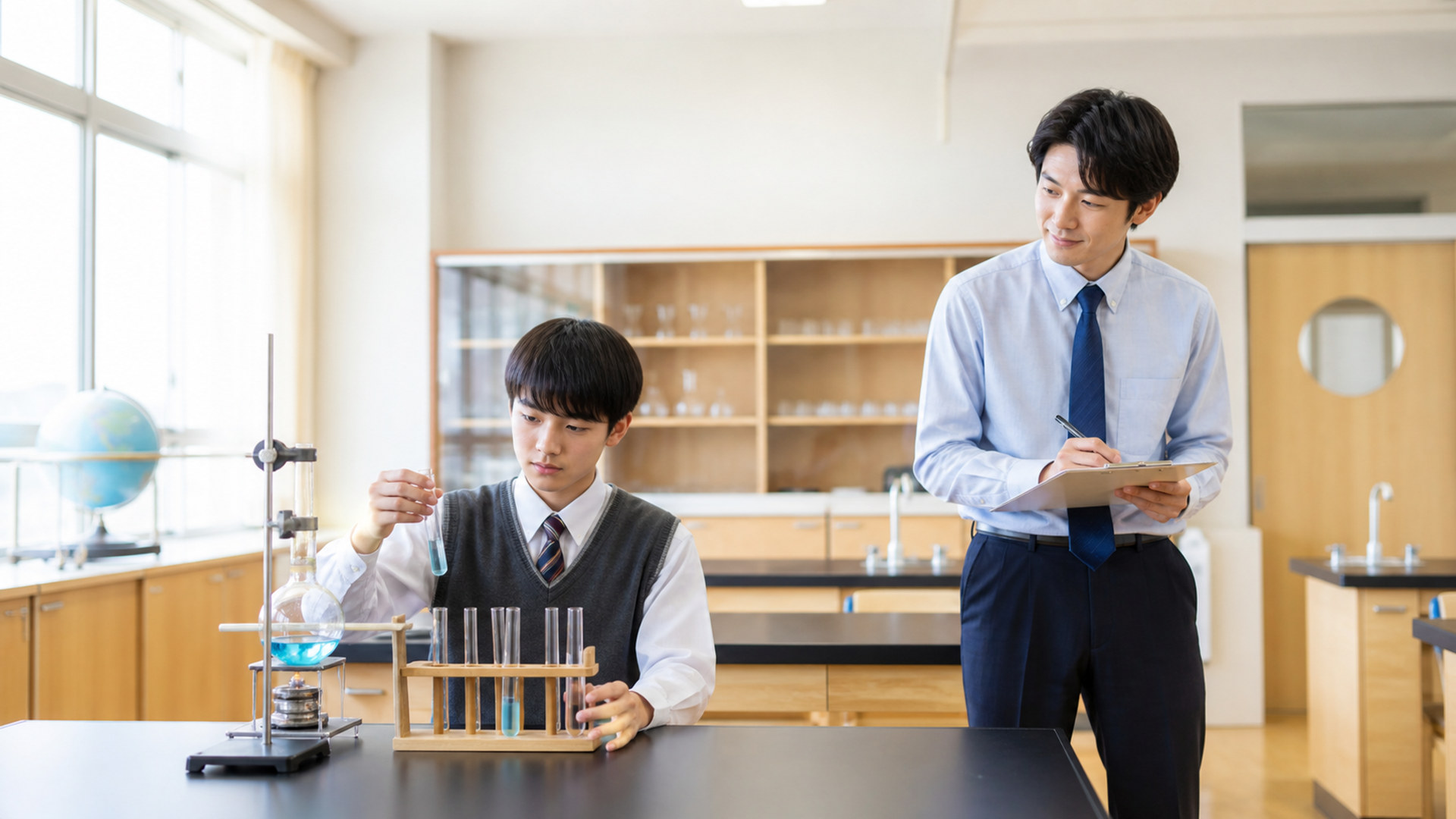 学校の科学実験 science-experiment-school-04