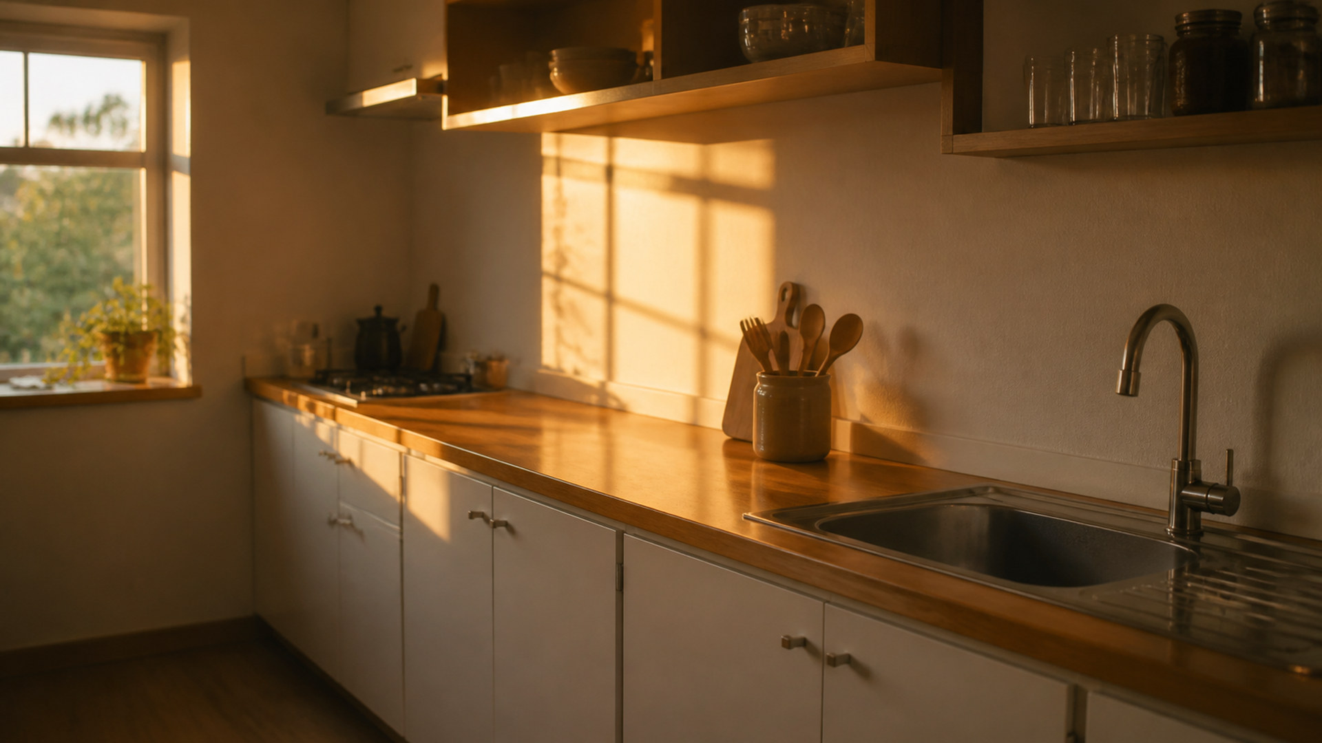朝焼けのキッチン sunrise-kitchen-01